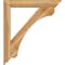 Ekena Millwork Legacy Traditional Rough Sawn Bracket w/ Offset Brace, Western Red Cedar, 6"W x 34"D x 38"H BKT0604X34X38LEC01RWR - alternate 3